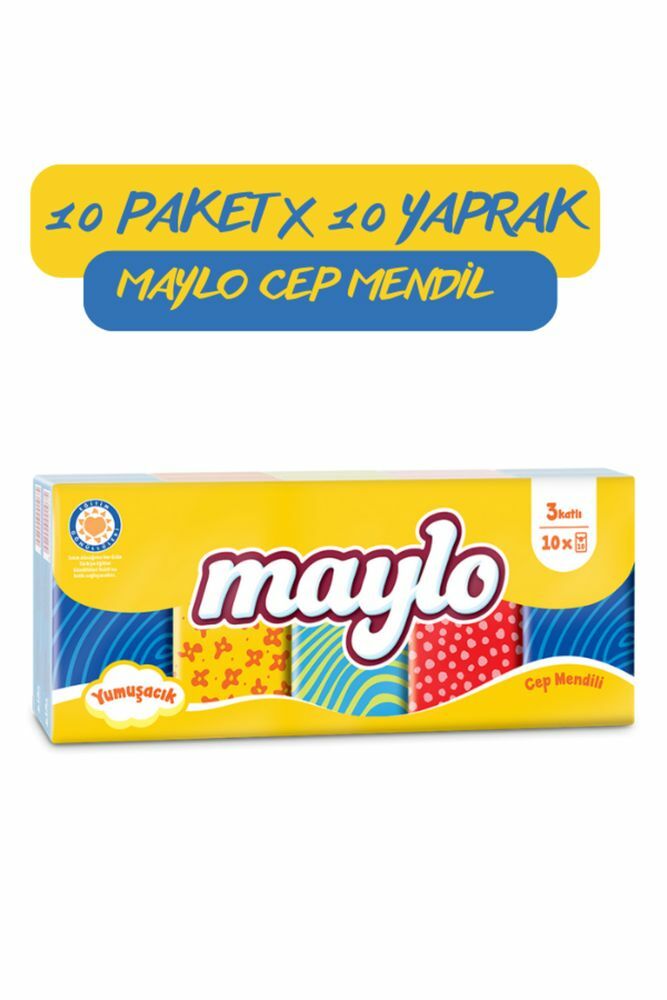 Pocket Tissue 10 Paket x 10 Adet = 100 Yaprak