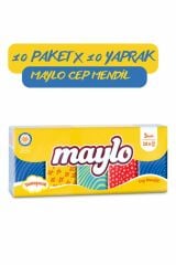 Pocket Tissue 10 Paket x 10 Adet = 100 Yaprak
